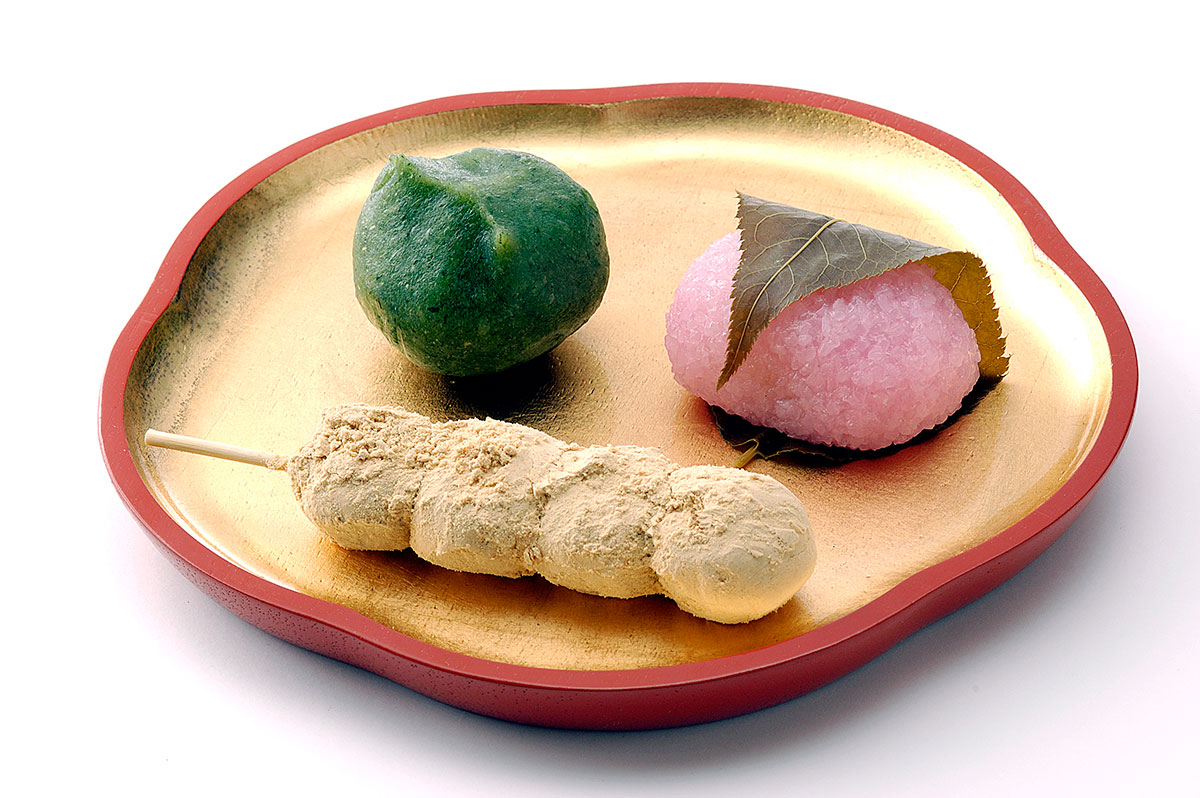 『道明寺』『草餅』『きび団子』